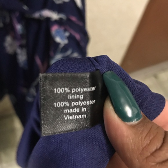 Lane Bryant Printed Split FlutterSleeve Midi Dress - Picture 6 of 8